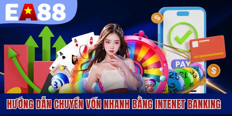 Hướng dẫn chuyển vốn nhanh bằng internet banking